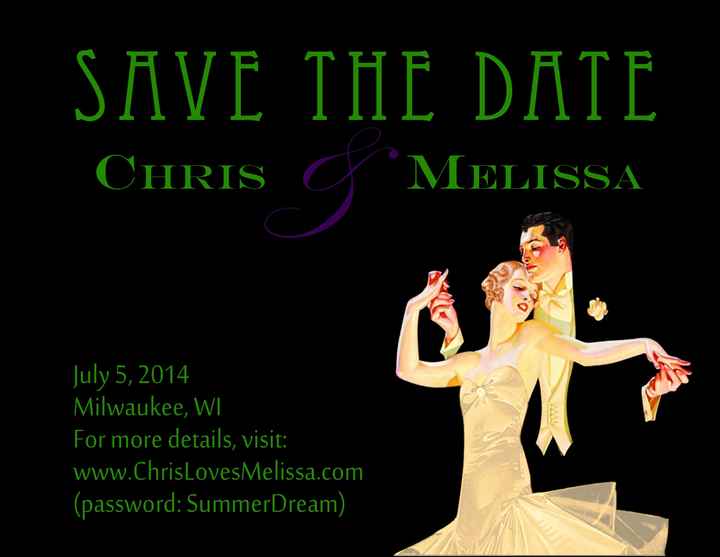 Save the Date Wording