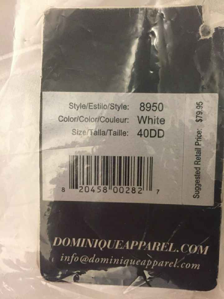  Best thing to wear under your gown for support - 2