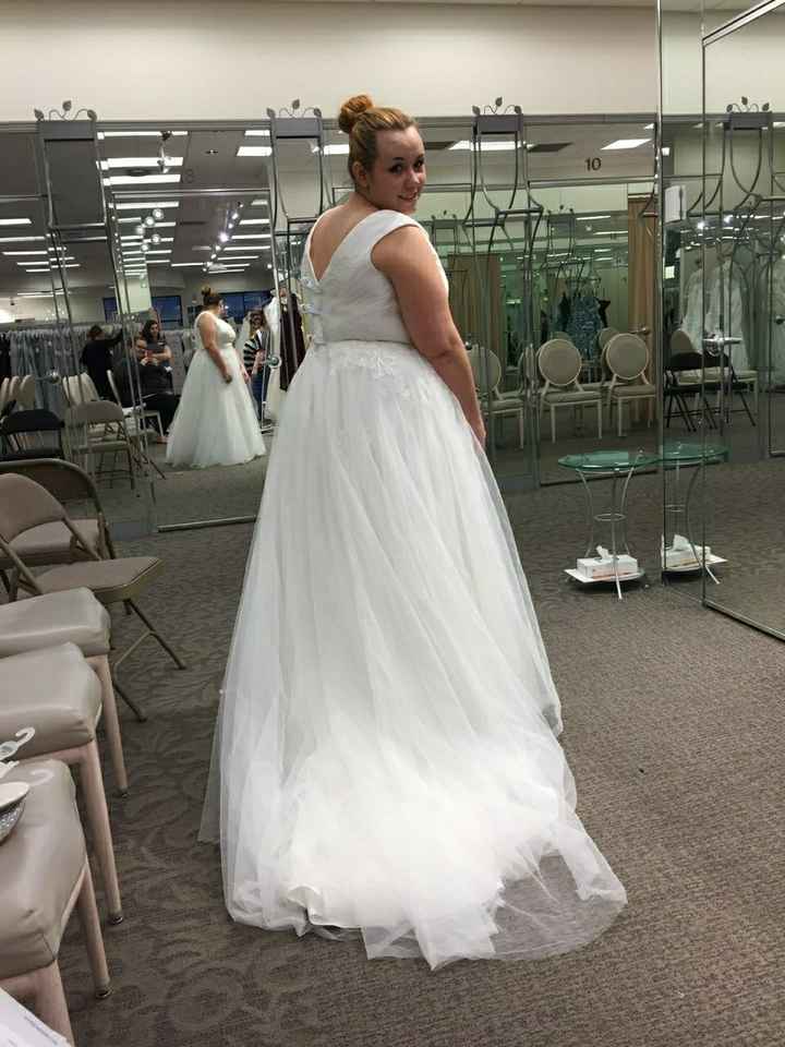 Please show your wedding dress, ladies - 1