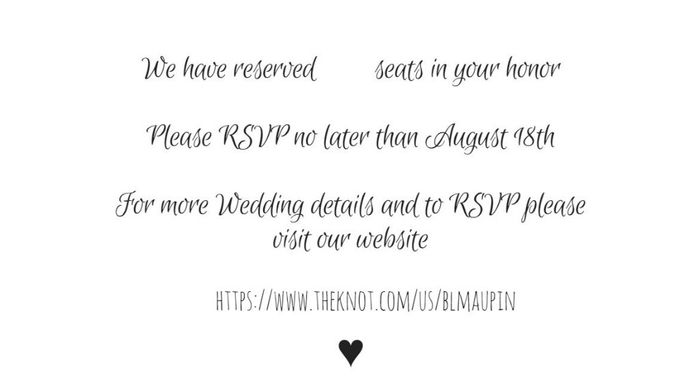 Online only rsvp 2