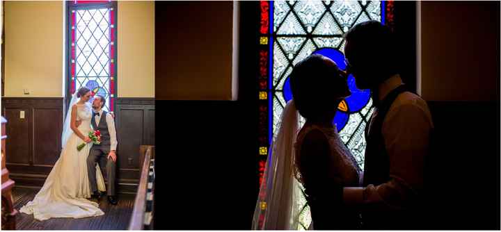 A Private Moment before Family Portraits After the Ceremony