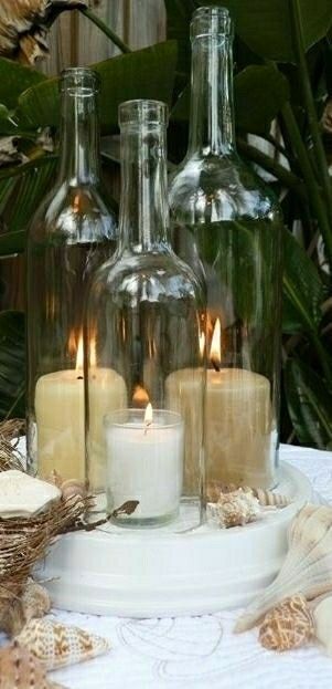 DIY Wine Bottle Centerpeices: Pros/Cons??