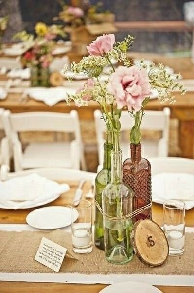 DIY Wine Bottle Centerpeices: Pros/Cons??