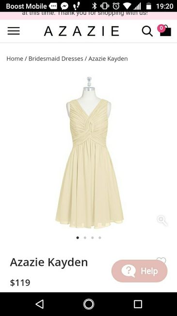 Are your bridesmaid dresses... - 2