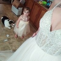 My daughter and i in our dresses... - 3