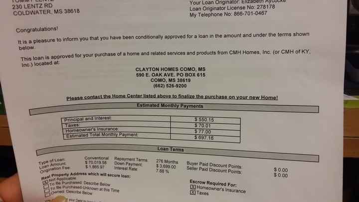 Trying To Buy A Home (With Pics)