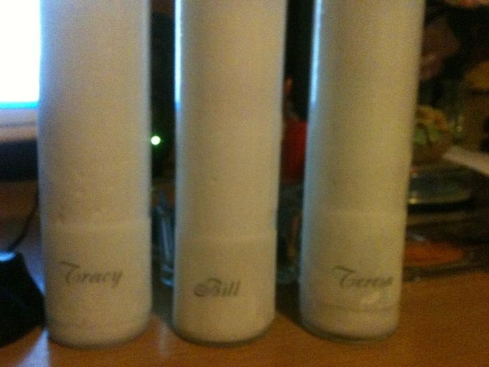 My DIY Memorial Candles (PICS)