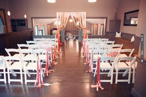 aisle decorations