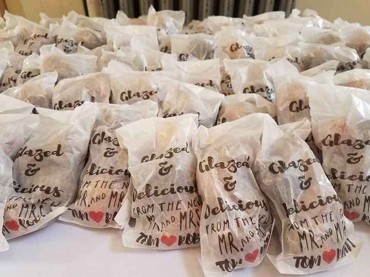 BAM - It was a wonderfully warm January wedding! and thank you note question