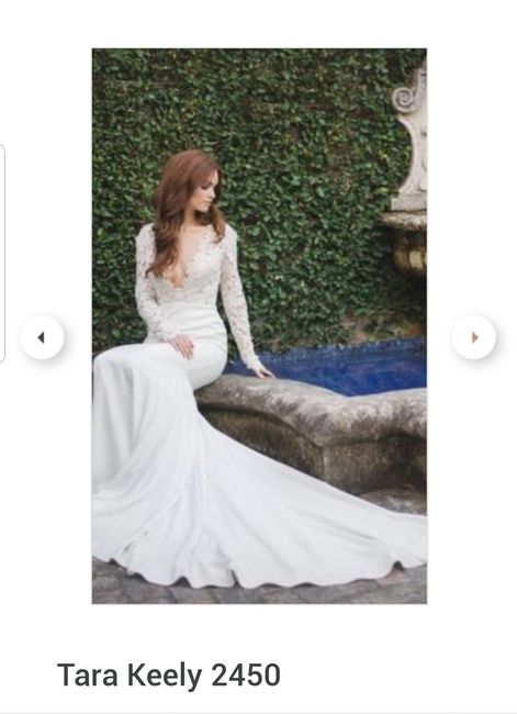 i want to see your long-sleeved wedding dresses! - 1