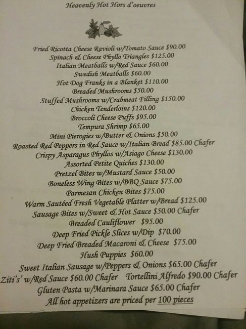Appetizers