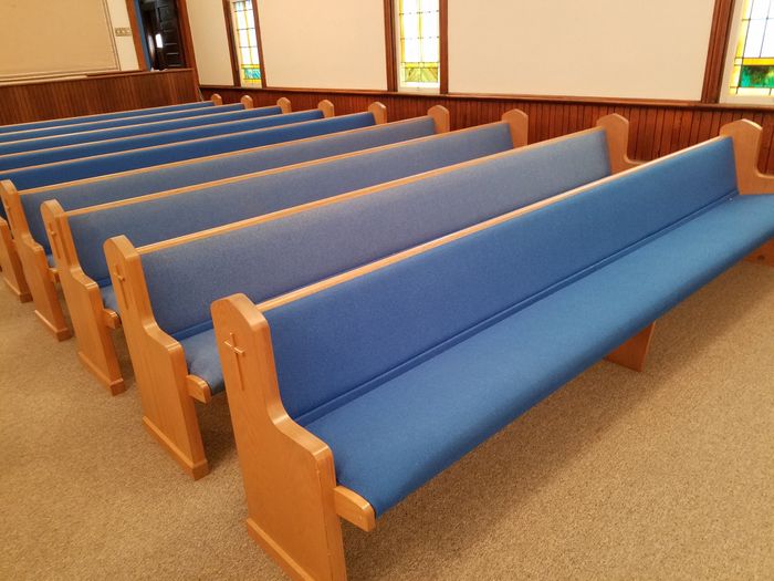Church Wedding pews 2