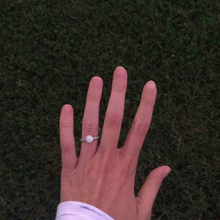 Let's see those beautiful rings lady's!