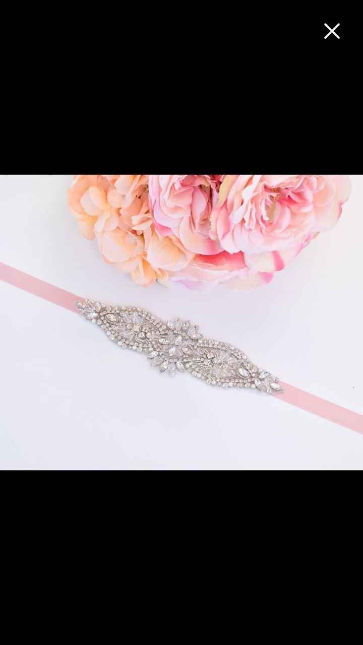 Wedding sashes ?