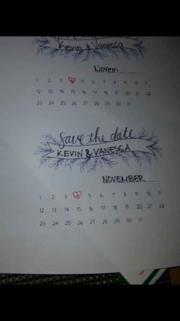 Dumb question about save the dates