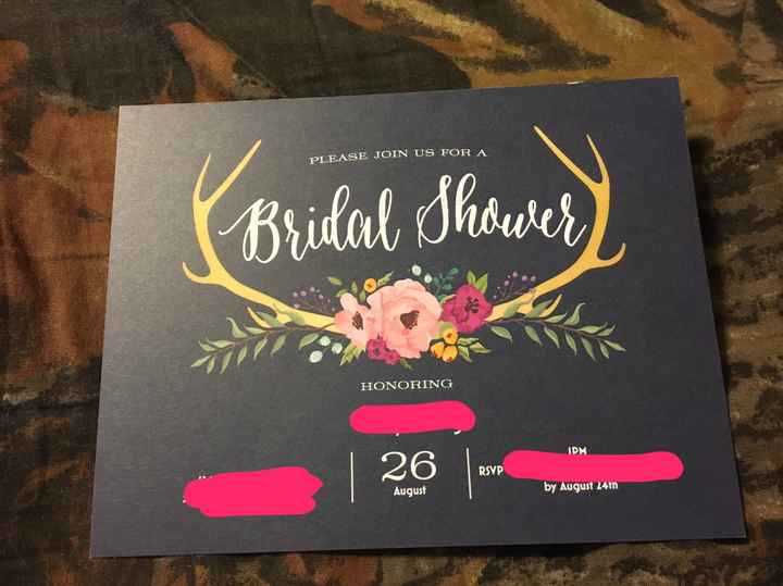 Bridal Shower Invites