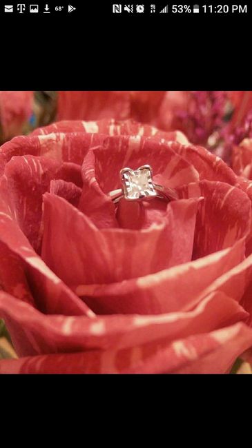 Getting a ring upgrade before wedding, but my old ring will be photographed in engagement photos!