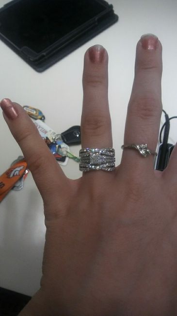 Let's see those rings