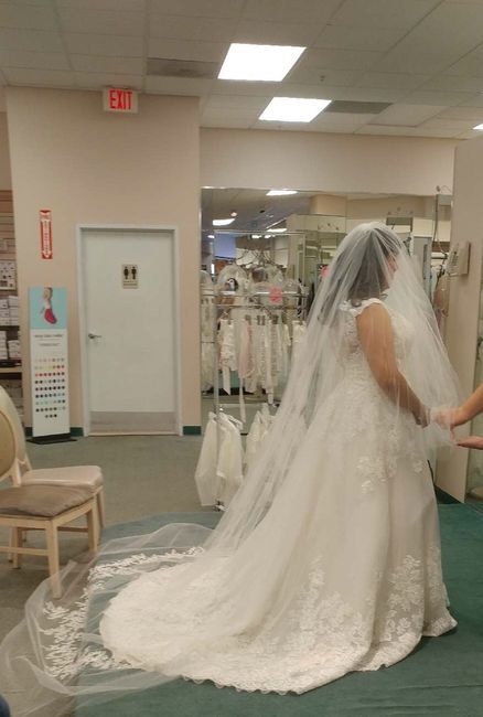 Side view of my dress
