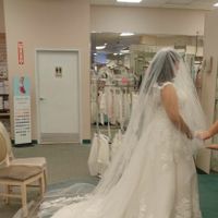 Side view of my dress