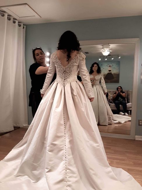 Will my dress look weird outdoors? - 3