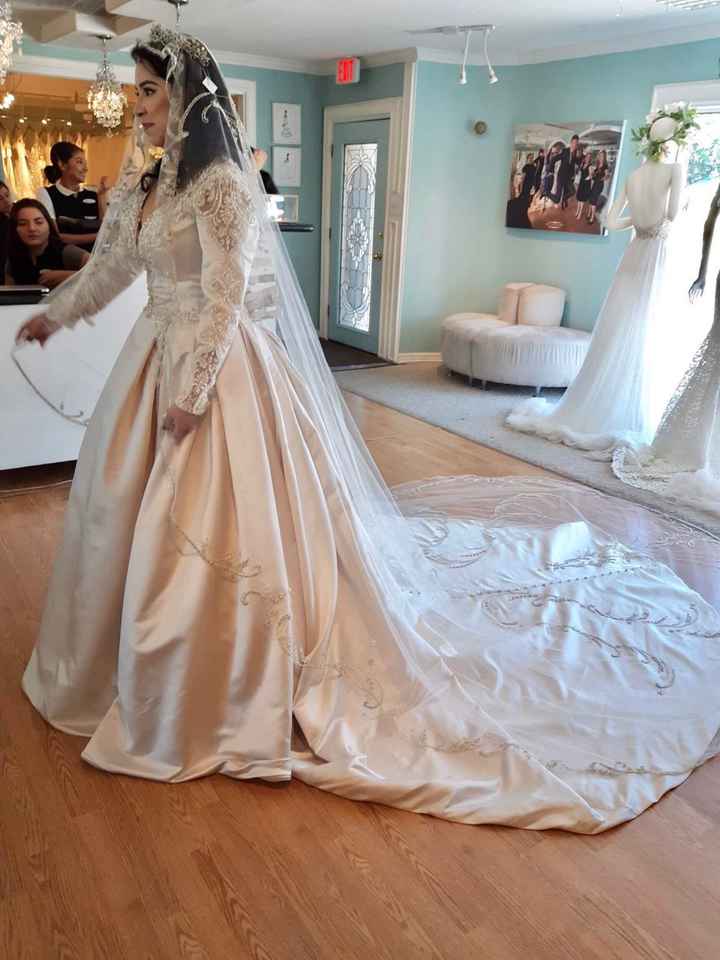 Will my dress look weird outdoors? - 2