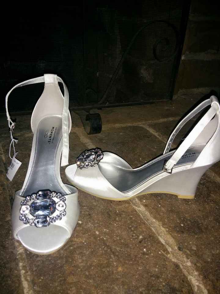 $5 wedding shoes from Payless!