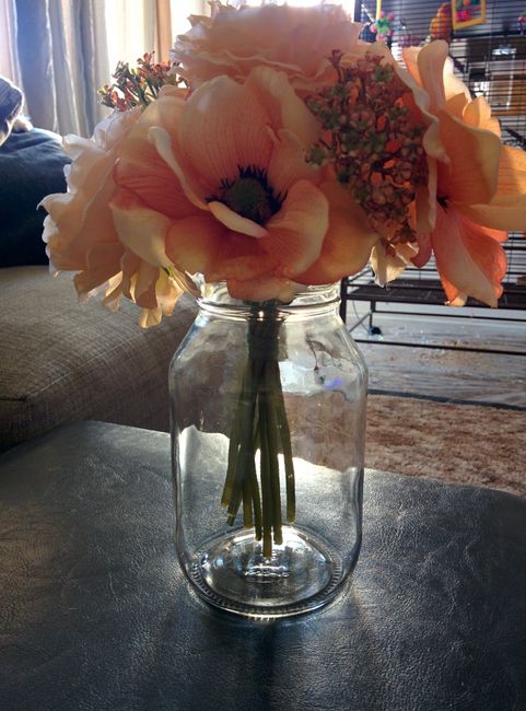 Brides that used Mason jars..have any photos?