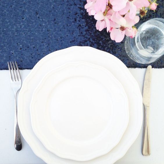 Opinions please on sequin table runners