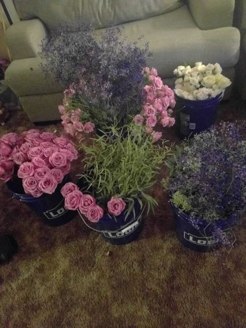 DIY FiftyFlowers Prep! on mobile...