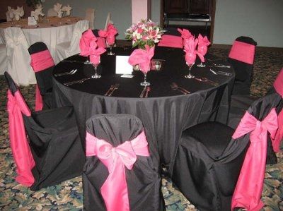 Pink And Black Wedding!!!help!!