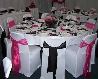 Black and Pink Wedding Ideas Please?