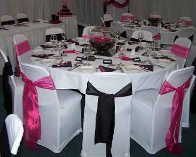 Wedding colors matching the season...