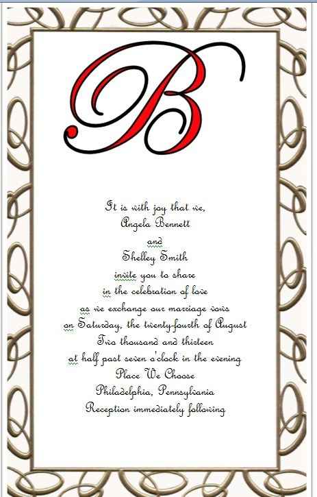 Invitation Ettiquette