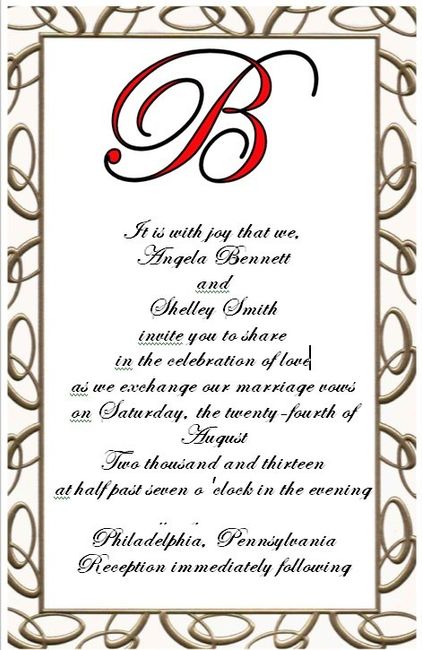 Invitation Ettiquette