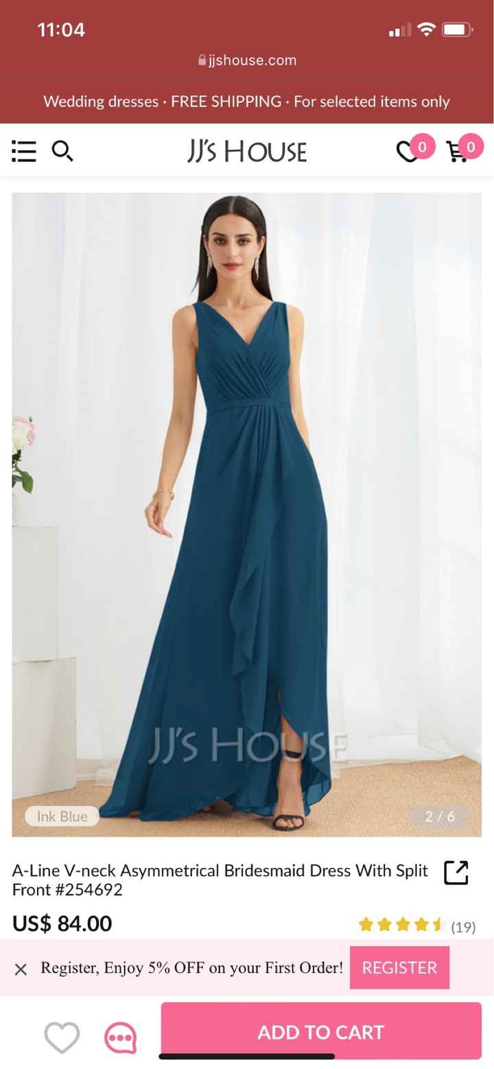 Bridal party color - 1