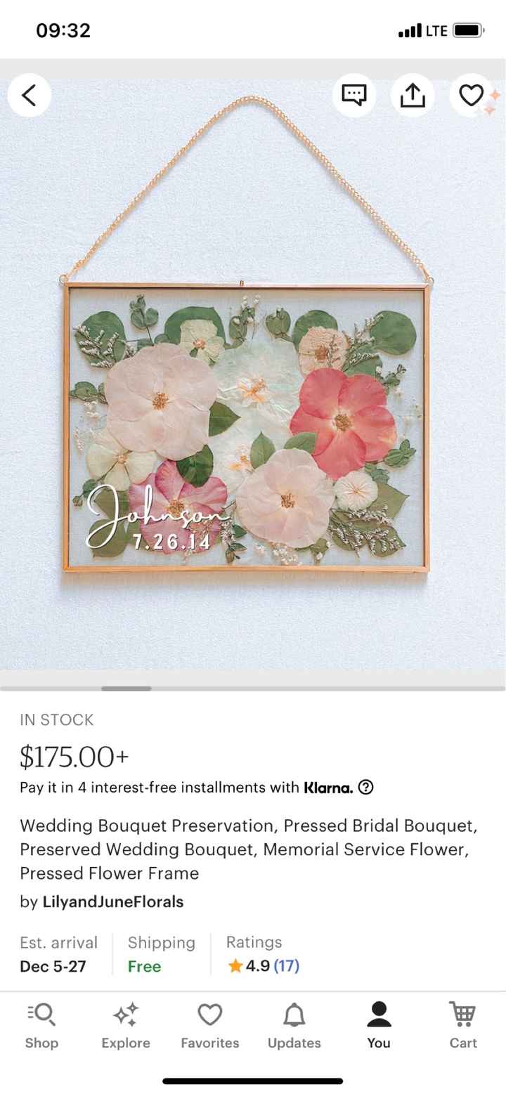 Flower preservation - 1