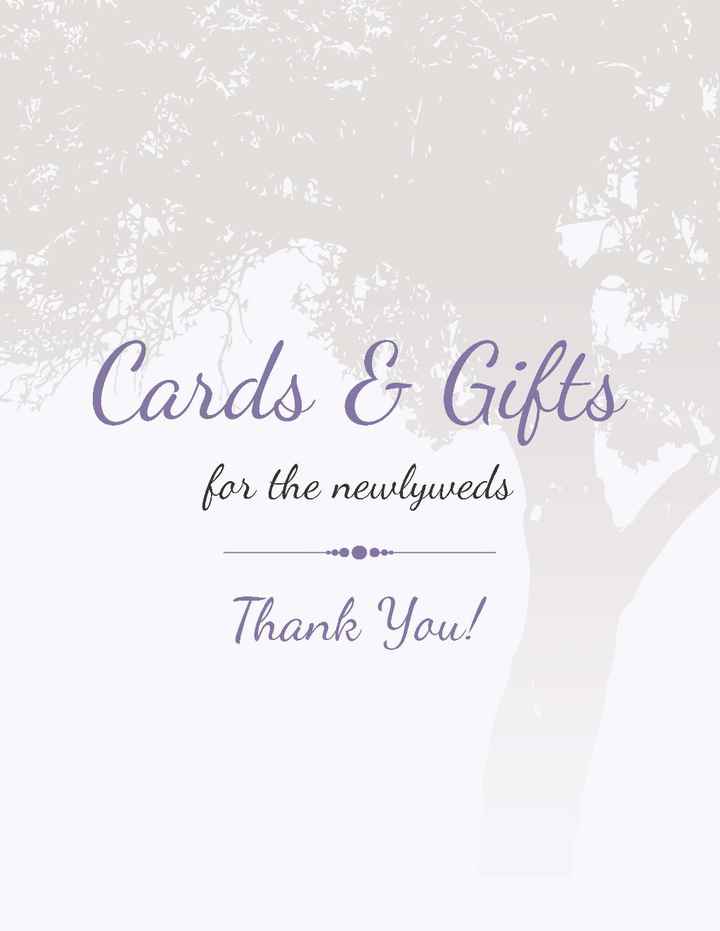 Cards & Gifts : Will be in front of our card box