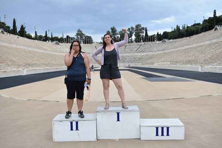 I'm number one at the Panathenaic Stadium! Lol, j/k.