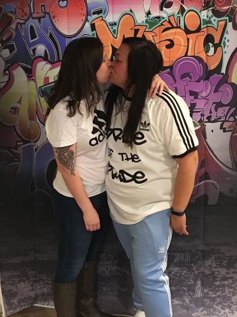 Adidas 80s/90s Themed Wedding Shower 3