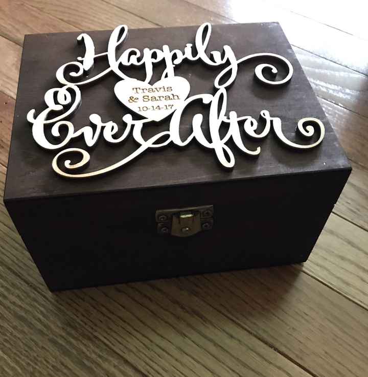 Ring Bearer box!