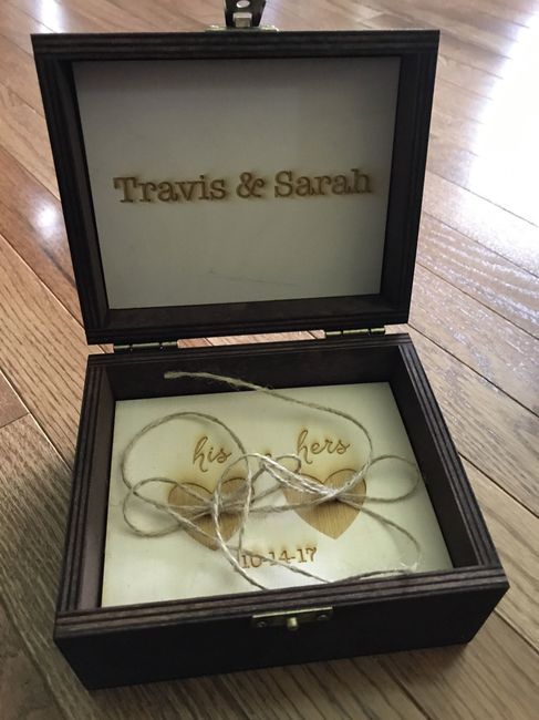Ring Bearer box!