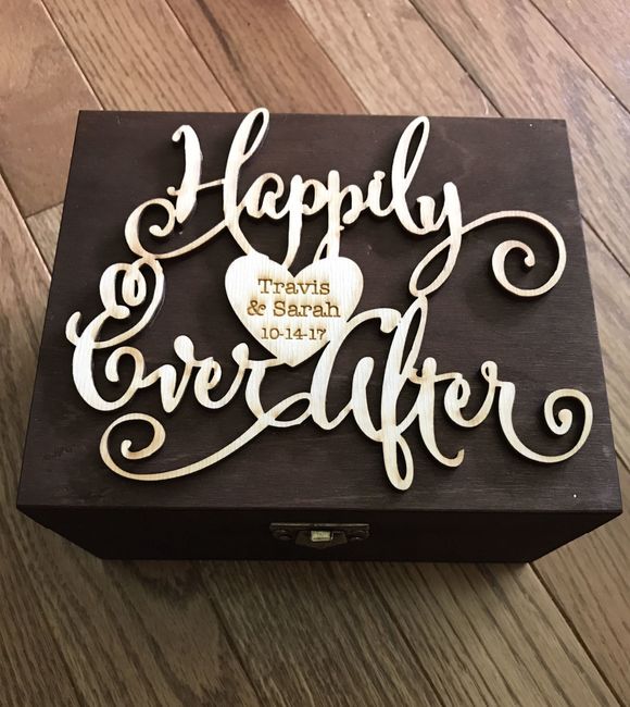 Ring Bearer box!