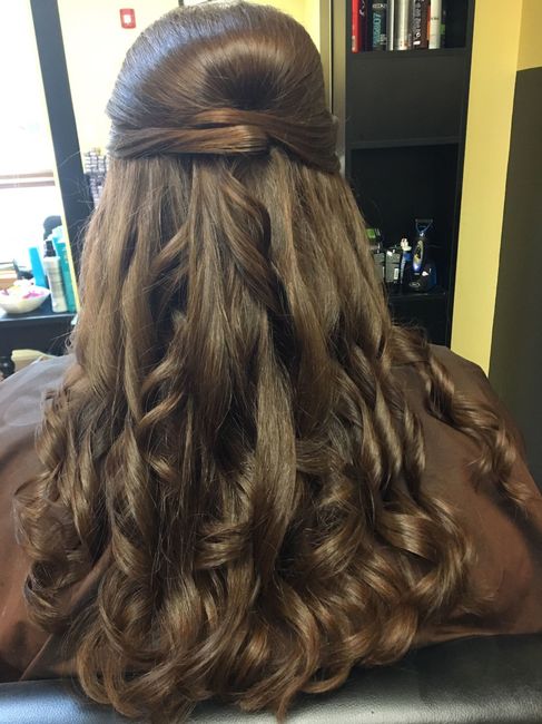 Hair trial today!!