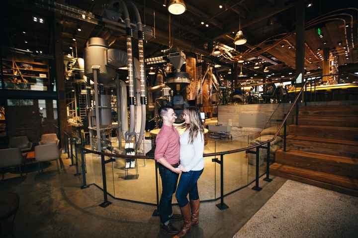 Brewery engagement shoot?
