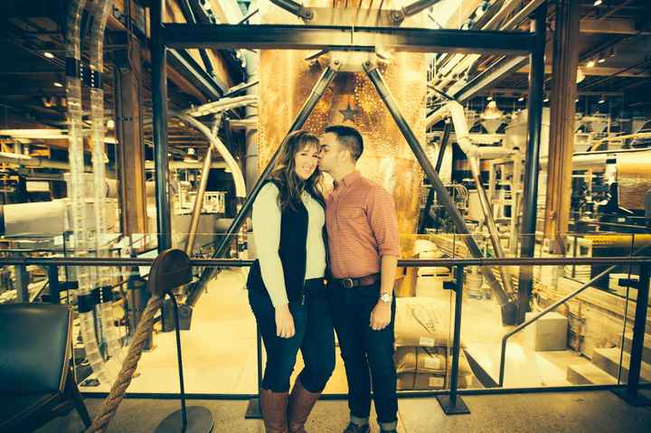 Brewery engagement shoot?