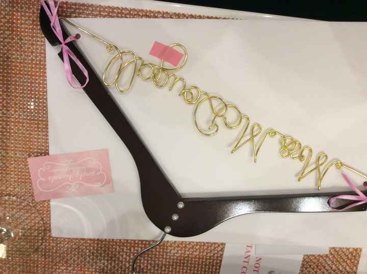 Show Me Your....Bridal or Bridal Party Hangers!