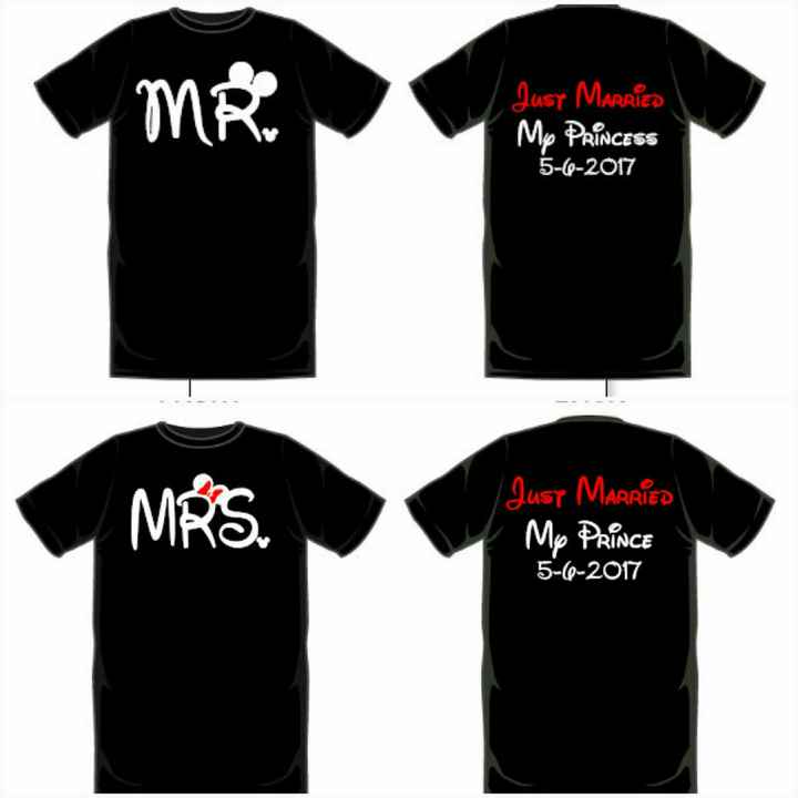 Bride & Groom Tshirts