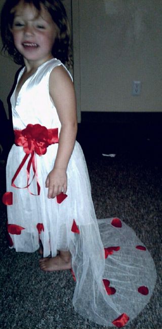 $ for flower dress?