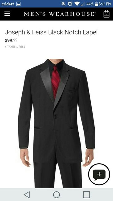 How much are your guys paying for their tux?